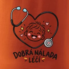 Dobrá nálada léčí - dětská tvář v srdci