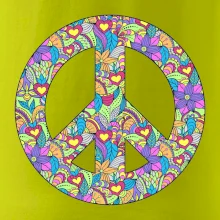 Peace symbol mandela