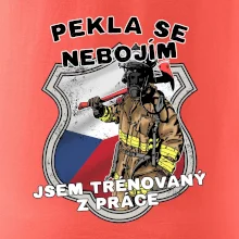 Hasič jsem trénovaný z práce