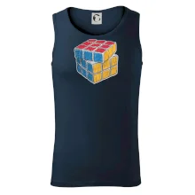 Rubikova kostka kreslená