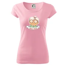 Budoucí babička kreslená