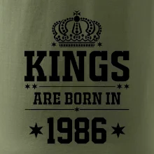 Kings are born in 1986