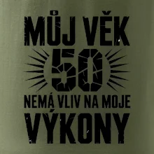 Můj věk nemá vliv na moje výkony