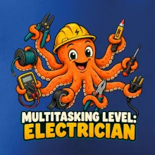 Chobotnice elektrikář multitasking
