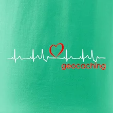 Moje srdce bije pro Geocaching -text