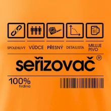 Čárový kód - seřizovač