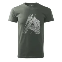 Nákres stožáru vysokého napětí