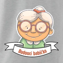 Budoucí babička kreslená