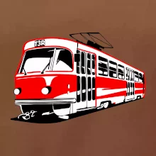 Tramvaj T3R barevná