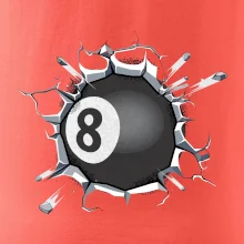 Kulečníková koule v triku