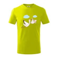 Čáp čekáme miminko - neutrální