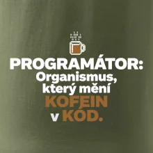ROGRAMÁTOR Organismus, který mění kofein v kód