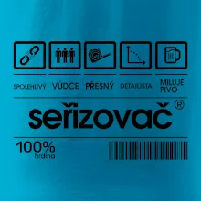 Čárový kód - seřizovač