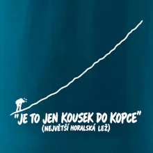 Je to jen kousek do kopce
