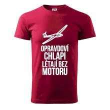 Opravdovi chlapi létají bez motoru