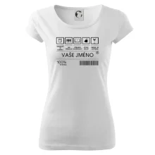 Vaše jméno - čárový kód