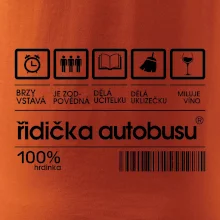 Čárový kód řidička autobusu