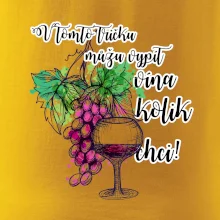 V tomto tričku můžu vypít vína kolik chci