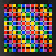 LGBT duhový čtverec