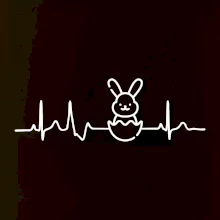 EKG Velikonoční zajíc