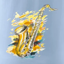 Saxofon malovaný