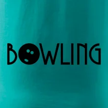 Bowling nápis Bowling nápis