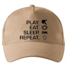 Stolní tenis - eat sleep