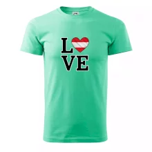 Love Rakouská vlajka