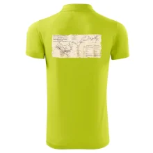 Mapa Báňské dráhy z Moravské Ostravy do Doubravy