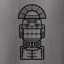 Mayové - socha se zuby