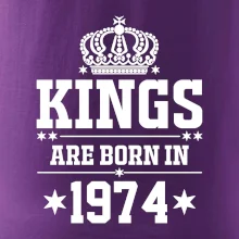 Kings are born in 1974