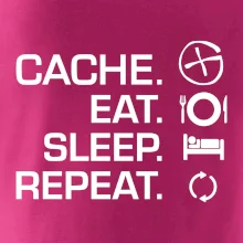 Eat sleep repeat Cache