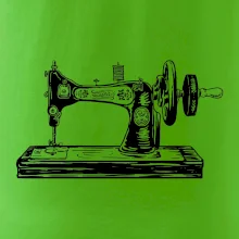 Šicí stroj - starý kreslený