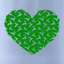 Vánoční jeleni v srdci