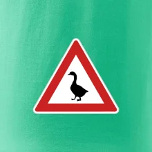 Dopravní značka - Pozor husa