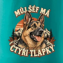 Můj šéf má čtyři tlapky - německý ovčák