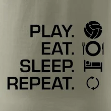 Play Eat Sleep Repeat volejbal