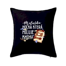 Kniha - Holka, která miluje knihy -  Vaše jméno