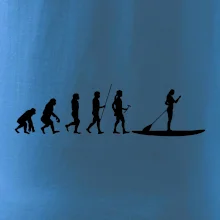 Evoluce paddleboard žena