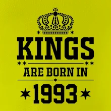 Kings are born in 1993