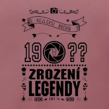 Zrození legendy - pro fotografa
