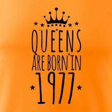 Queens are born in 1977 Queens are born in 1977