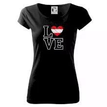 Love Rakouská vlajka