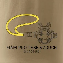 Mám pro tebe vzduch záložní regulátor se žlutou hadicí