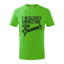 Correcting grammar Correcting grammar