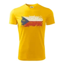 Česká vlajka - tetris