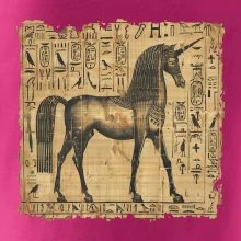 Egyptské hieroglyfy jednorožec Egyptské hieroglyfy jednorožec
