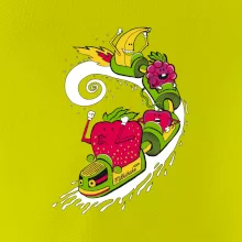 Milkshake vlak kreslený (Pecka design)