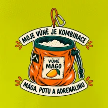 Vůně mága potu a adrenalinu
