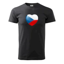 Česká vlajka srdce